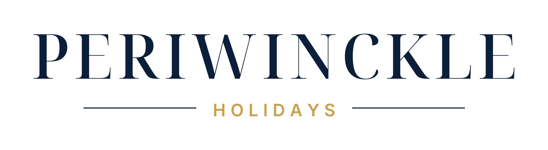 Periwinckle Holidays logo